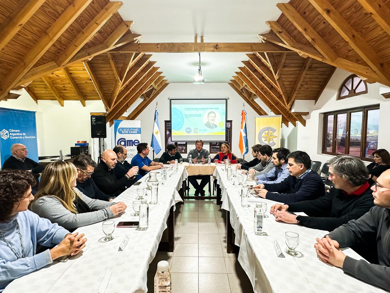 LAS CÁMARAS DEL SECTOR PRIVADO SE REUNIERON CON EL SECRETARIO DE PRENSA DE NACIÓN