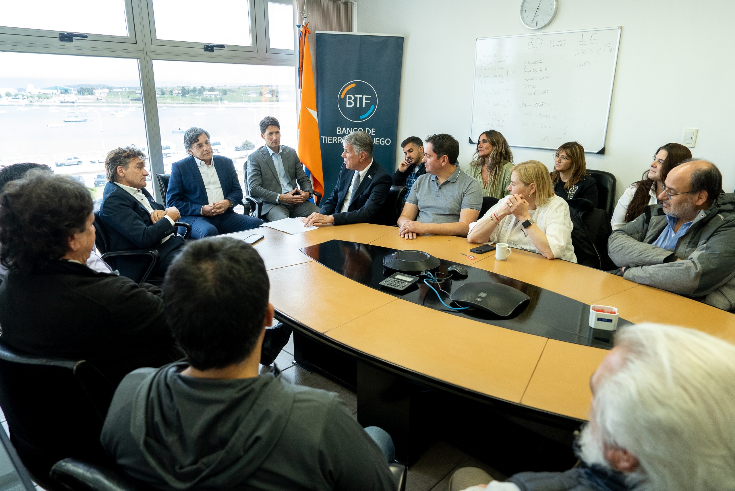 LA CÁMARA DE COMERCIO PARTICIPÓ DE UNA REUNIÓN CON EL NUEVO PRESIDENTE DEL BTF PARA FORTALECER EL VÍNCULO CON EL SECTOR PRODUCTIVO